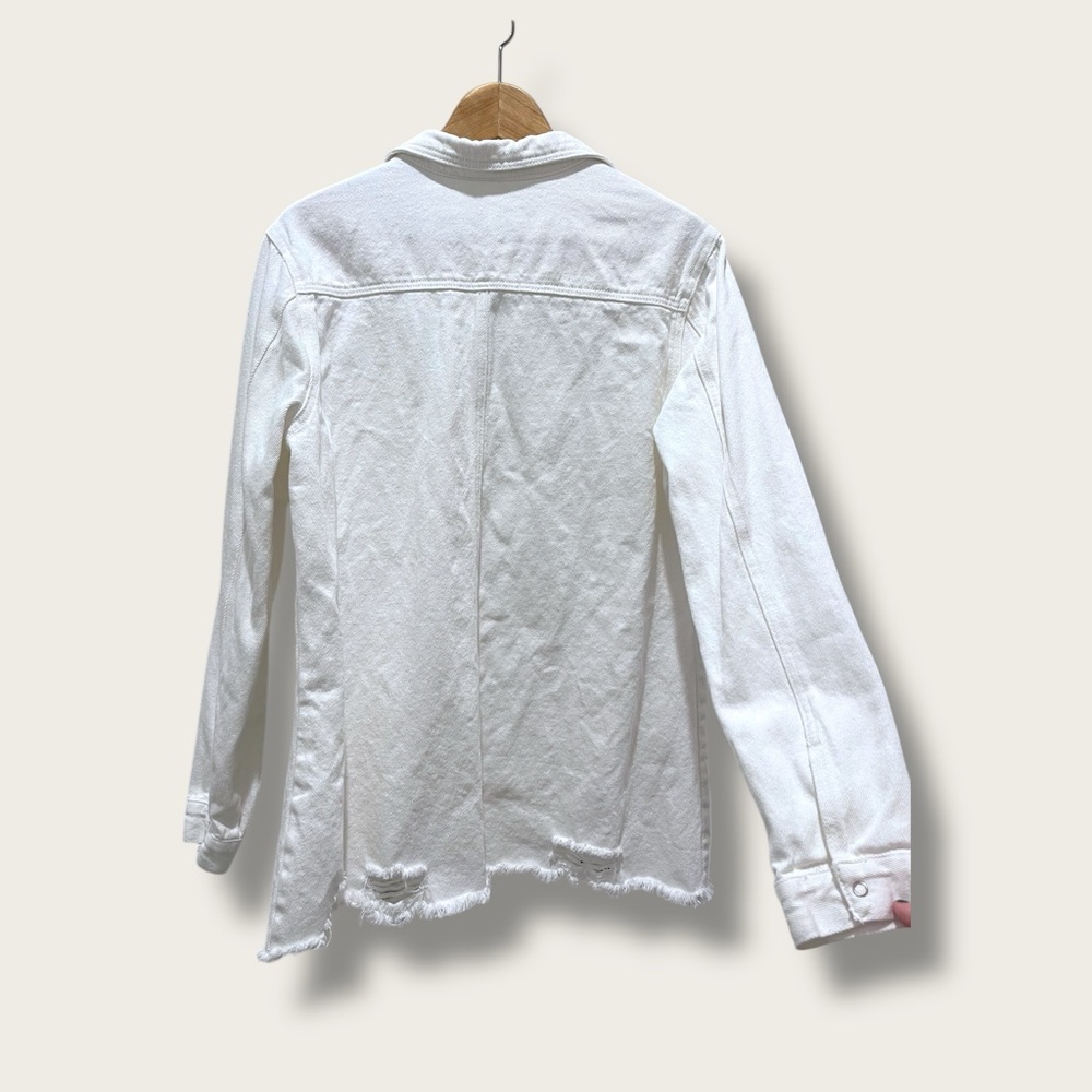 White Button-Up Shirt - Picture 2 of 2